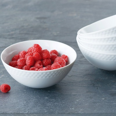 ノリタケ【リズモホワイト】14cmボウル(5個)【1637961】