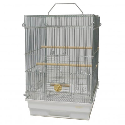 HOEIの鳥かご　小鳥用手のりケージ　35手のりG　ホワイト【1664260】