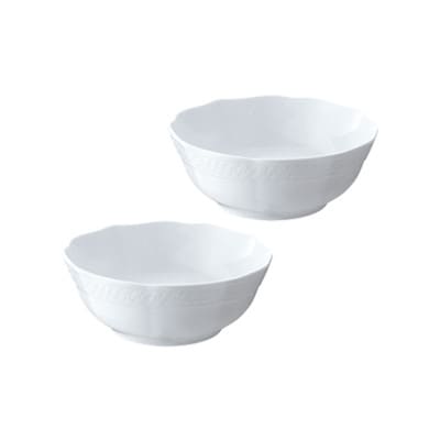 ノリタケ【シェール ブラン】13cmボウルペア【1637779】