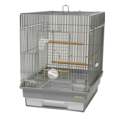 HOEIの鳥かご　小鳥用手のりケージ　21手のりG　フロスティグレー【1664261】