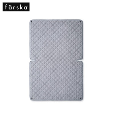 farska ファルスカ コンパクトベッドFree用 綿パイル敷きパッド(60×90cm)グレー【1741450】