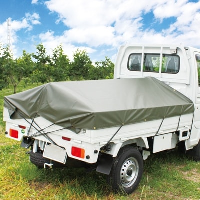 軽トラ用楽らく荷台棒「ラクホロバー」(標準シート)【1042626】