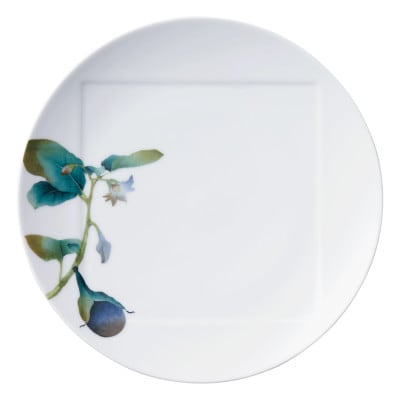 ノリタケ【京香旬彩】27cmプレート(加茂茄子)【1637966】