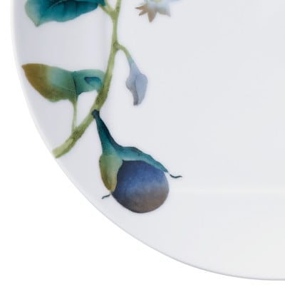 ノリタケ【京香旬彩】27cmプレート(加茂茄子)【1637966】