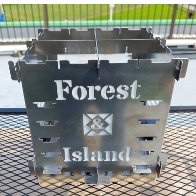 コンパクト焚き火台  「Forest&Island」  M.S.S model-02【1328527】