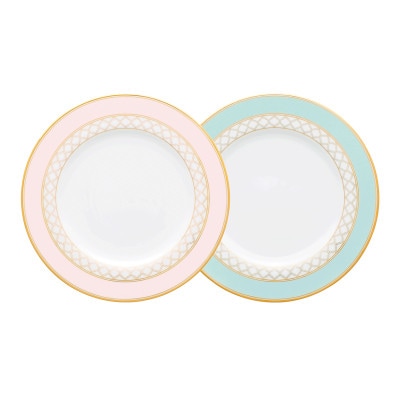 ノリタケ【エターナルパレス】21cm プレート ペア(色変り)【1637924】