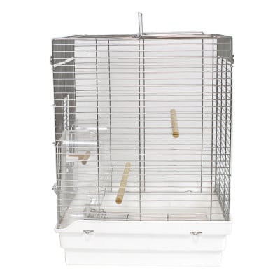 HOEIの鳥かご　小鳥用ステンレス横あみケージ　35手のり横あみステンレス【1418695】