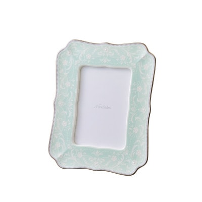 ノリタケ【メゾンコレクション】ミントグリーン フォトフレーム【1638204】