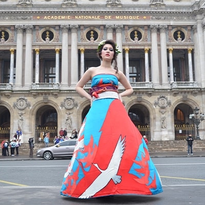 æ¯è¢ããã¬ã¹ã«å€èº«!ã¶ã»ãªãªãšã³ã¿ã«åè£
çä»ãã1125665ã