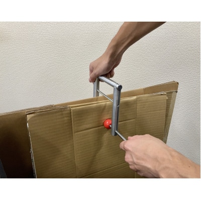 【軽量!便利!】ダンボールキャッチャー　1個【1351276】