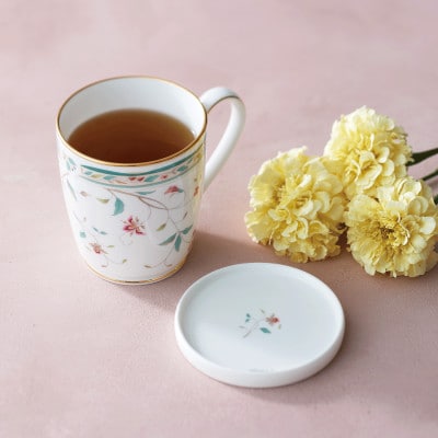 ノリタケ【花更紗】マグカップペア【1637741】