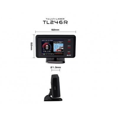 BLITZ レーダー探知機 Touch-LASER TL246R【1746580】