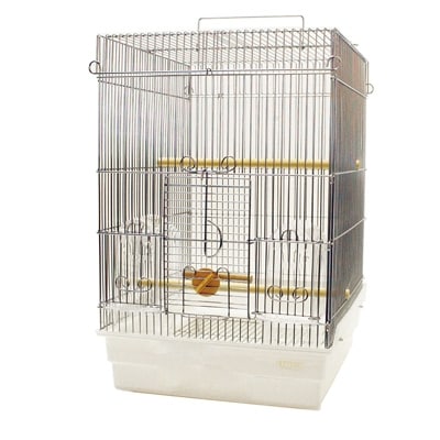 HOEIの鳥かご　小鳥用ステンレス手のりケージ　35手のりステンレス【1136625】