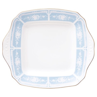 ノリタケ【レースウッドゴールド】28.5cmスクエアプレート【1637783】