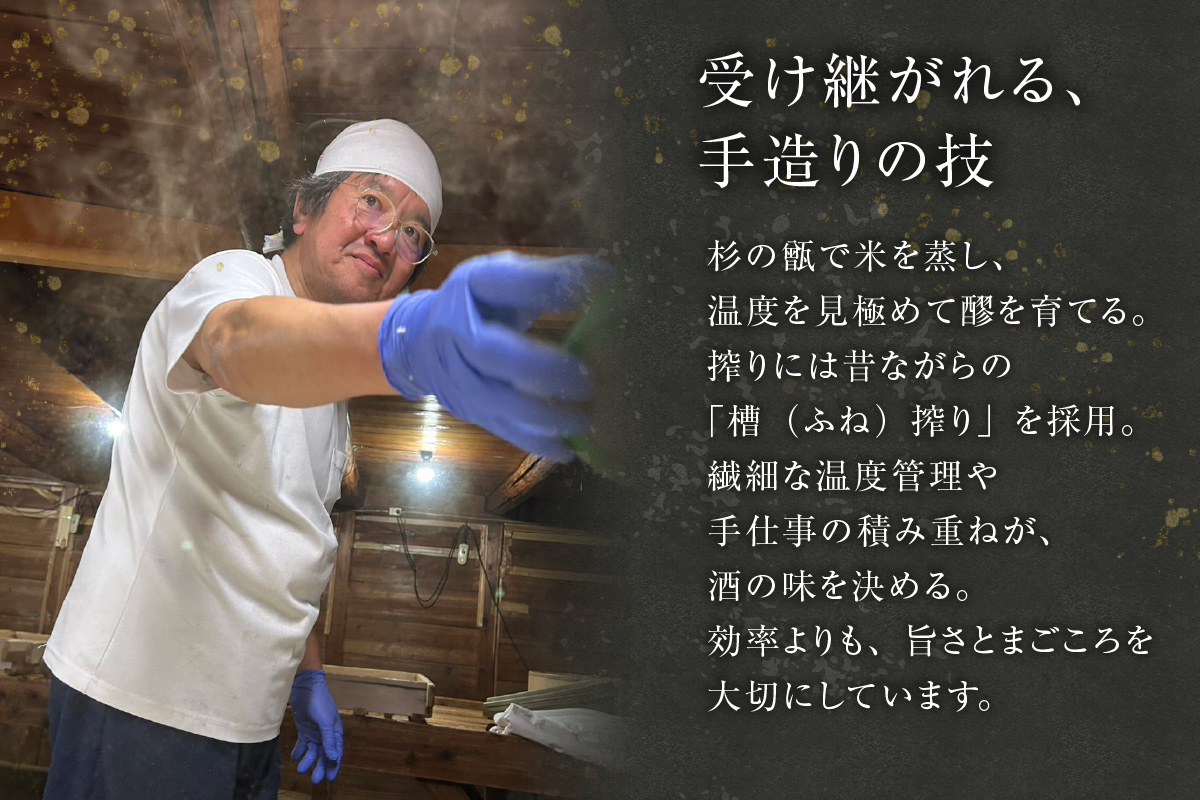 [純米吟醸 衣が浦若水／本醸造 生道井] 720ml×2本「知多半島東浦の地酒 飲み比べセット」