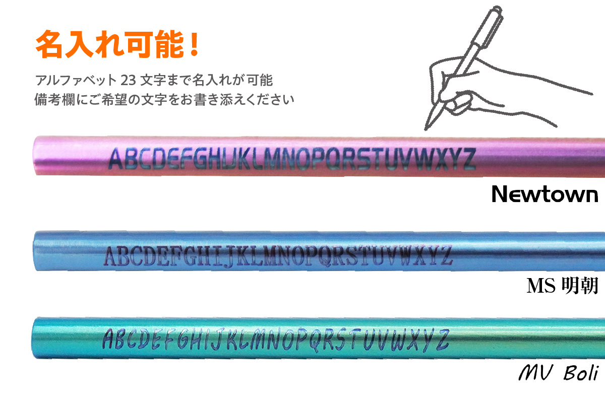 チタンストロー【ブルー】