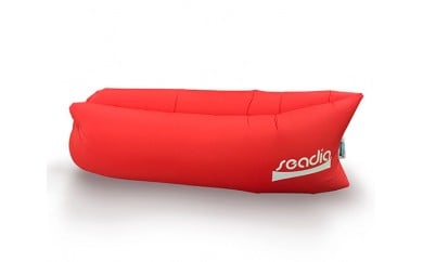エアーソファー(seadia) レッド｜airSofa アウトドア 国内生産 愛知県