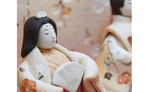 立ち姿 ぼんぼり付/雛人形 雛祭り 置物 愛知県