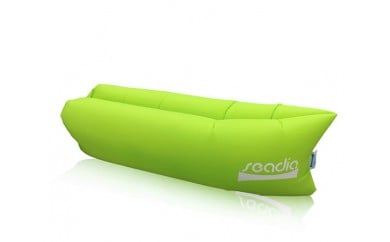 エアーソファー(seadia) ライトグリーン(WAKABA)｜airSofa アウトドア 国内生産 愛知