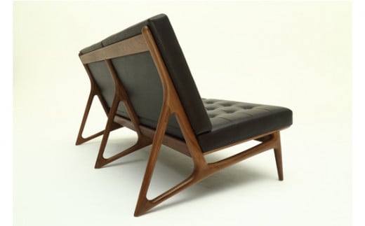 【カリモク家具】本革張りソファ H【WB5003】