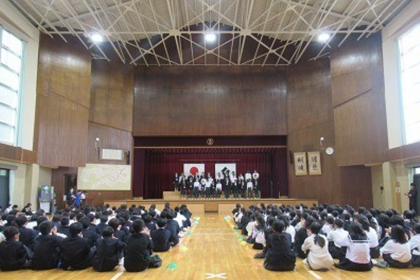 東浦中学校を応援する事業