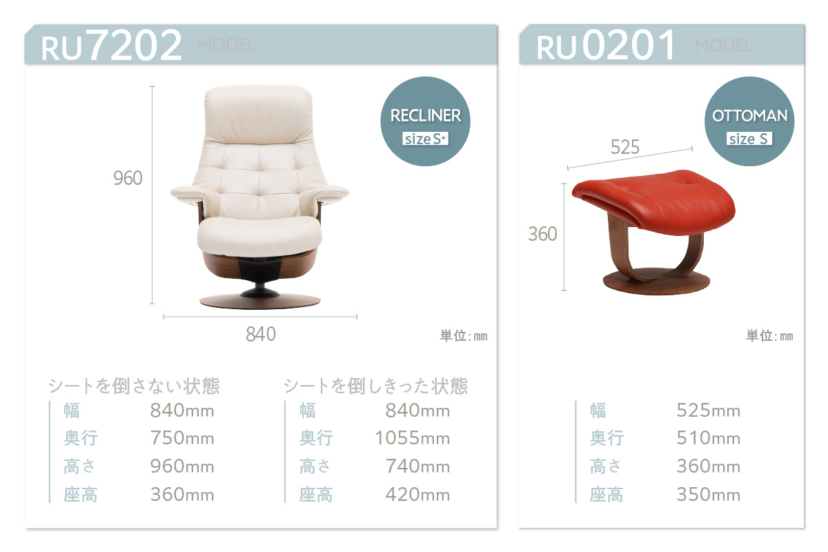 ãã«ãªã¢ã¯å®¶å
·ã ãªã¯ã©ã€ããŒïŒãªãããã³ 2ç¹ã»ãã A (S+ãµã€ãº)ãRU7202(S+)ã»RU0201(S)ã