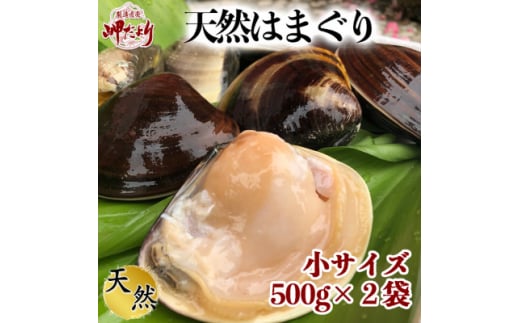 【先行予約】 岬だより 希少 天然はまぐり 小サイズ 500g×2袋