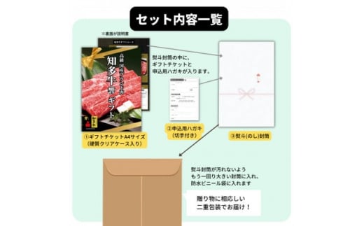 知多牛響1.5kgグルメギフトチケット(霜降りスライス)すき焼き肉、しゃぶしゃぶ用!牛肉カタログ用