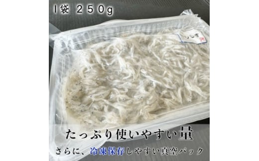 岬だよりの 生しらす釣り餌用 250g×1袋