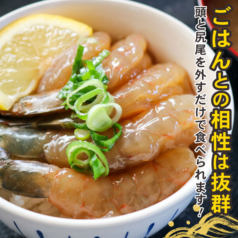 赤足海老 南知多カンジャンセウ 約150g×5袋 赤足海老の醤油漬け