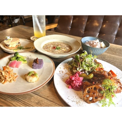 かもそう食堂　豊穣コース　ペアチケット【1720936】