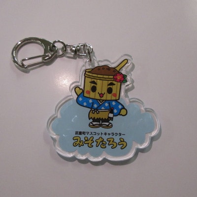 【武豊町公式マスコットキャラクター】みそたろうぬいぐるみ・キーホルダー・ピンバッチセット【1544386】