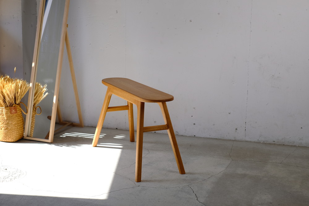 Aile bench un Nature（エールベンチ アン ナチュール） | 木製 オーク 手作り コンパクト 愛知県 幸田町 送料無料