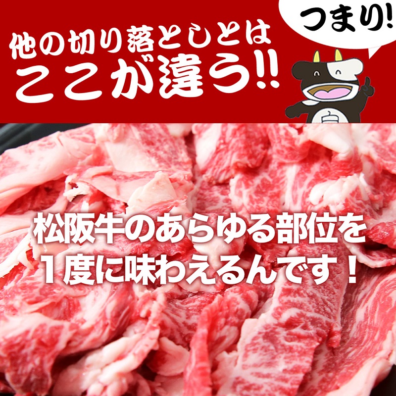 松阪牛 A5 切り落とし (500g) 牛肉 松阪牛 高級 和牛 焼肉 BBQ バーベキュー 牛 松阪牛肉 ブランド牛 黒毛和牛 松阪 人気 自宅用 グルメ お取り寄せ 日本三大和牛 誕生日 お祝い ご馳走 パーティー 贅沢 松良 