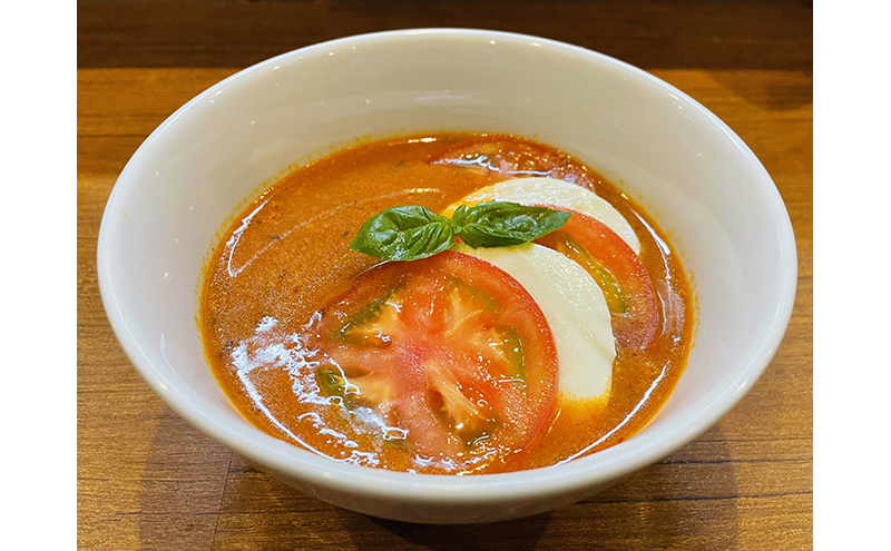 海老 トマト つけ麺 1食 バケット 付 コトノハ ふるさと納税 太麺 濃厚 ラーメン 拉麺 全粒粉 チャーシュー 麺 えび お取り寄せ グルメ 簡単 調理 三重県 津市 有名店 受賞 冷凍