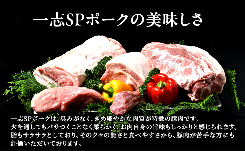 一志ピックファーム直送 一志SPポーク 生姜焼き用セット [ ロース 生姜焼き用500g こま切れ300g 焼肉 炒め物 お弁当 国産 真空パック 冷凍 ]