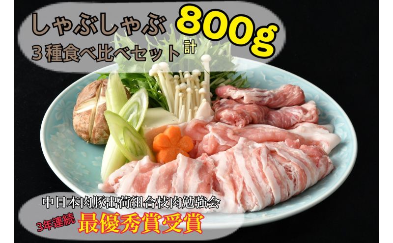 一志ピックファーム直送 一志SPポーク しゃぶしゃぶセット [ 豚肉 しゃぶしゃぶ用 ロース200g バラ300g もも300g 豚しゃぶ 国産 冷凍 ]