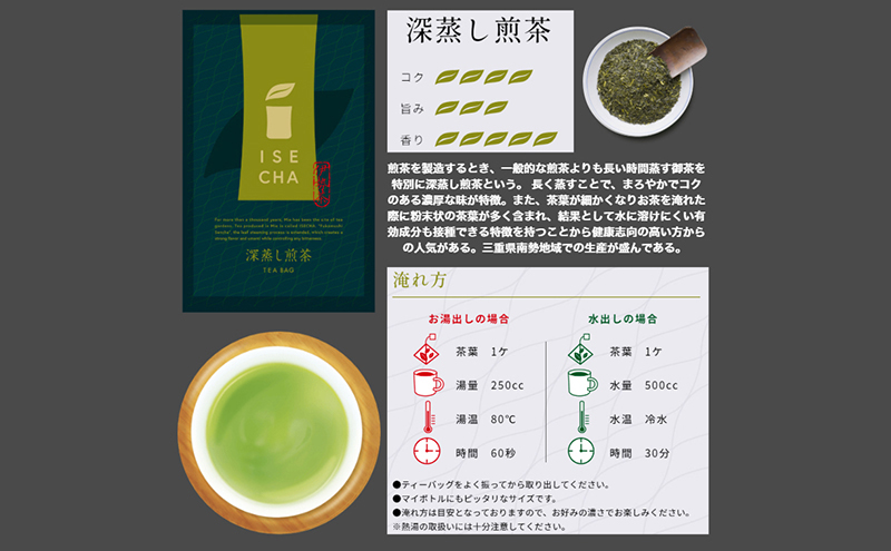 伊勢茶ティーバッグ味くらべセット 20パック×4種 [ お茶 煎茶 深蒸し煎茶 深蒸し茶 かぶせ茶 ほうじ茶 飲み比べ 本格 簡単 ]