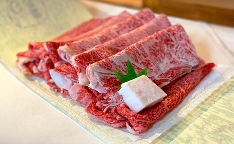 お肉博士厳選！松阪牛ロースすき焼き用 400g [ 牛肉 松坂牛 高級 和牛 すき焼き 牛 肉 松坂牛肉 松坂 人気 グルメ 自宅用 贈り物 お取り寄せ 日本三大和牛 誕生日 お祝い ご馳走 パーティー 贅沢 ]