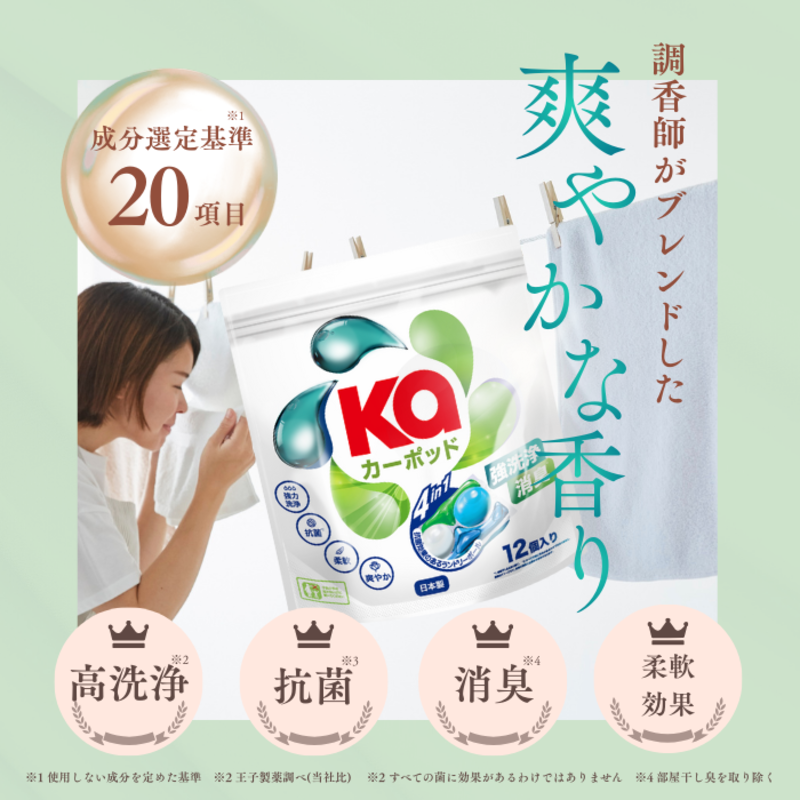 カーポッド12粒入り×10 ボール型 洗濯洗剤 三重県津市