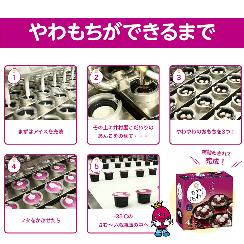 【井村屋】BOXあずきバー×BOXやわもちアイス バニラ 各3箱 セット [ 小豆 あずき 粒あん つぶあん おもち 和スイーツ アイス アイスクリーム スイーツ デザート お菓子 詰め合わせ お楽しみ 冷凍 レトロ 人気 ]