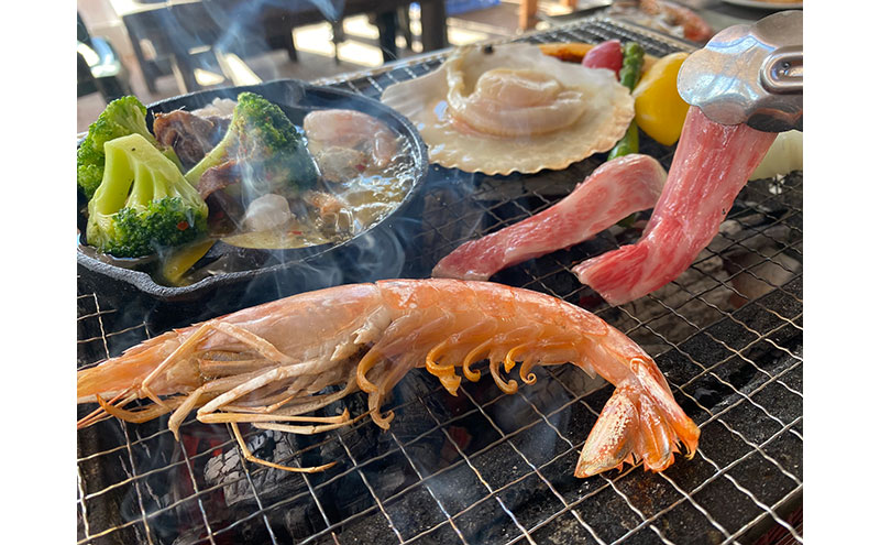 【マリーナ河芸】松阪牛プレミアムBBQ　ペアチケット