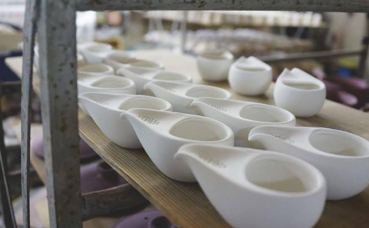 四日市認定地場特産品【泗水十貨店（しすいじっかてん）】ひとしずく（大） ほたる碗　泗水