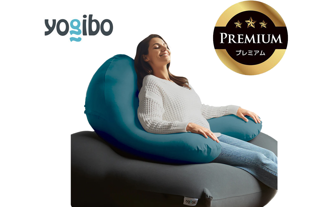 Yogibo Ghost Premium ダークミント│送料無料 全国配送離島含 ビーズクッション カバー 洗える（ヨギボー ゴースト プレミアム）