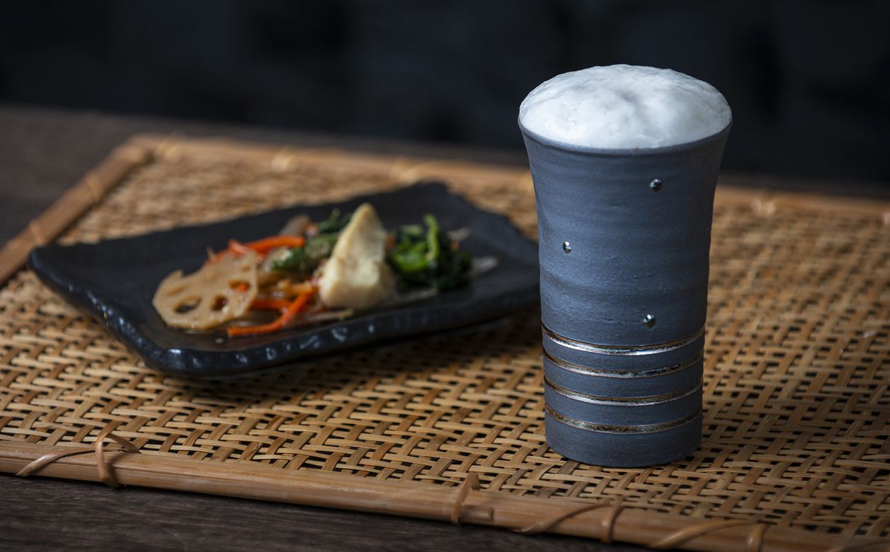 四日市認定地場特産品【泗水十貨店（しすいじっかてん）】泡立ちビールカップ