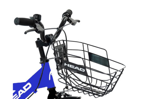 子供用自転車 16インチ キッズ自転車 HEAD KIDS BIKE 補助輪付き 前カゴ付き 100cm以上 3~6歳 軽量 プレゼント ギフト サファイヤブルー｜武田産業 人気返礼品 三重県 四日市市 ふるさと納税