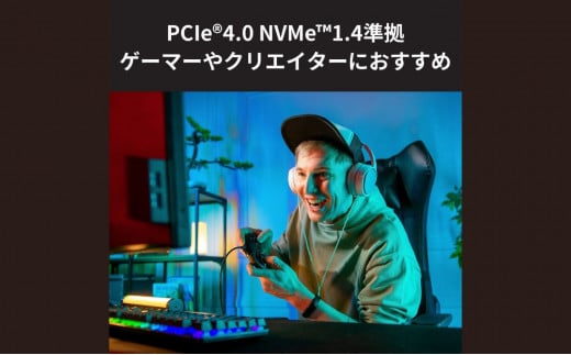 キオクシア（KIOXIA）内蔵SSD EXCERIA PLUS G3 2TB