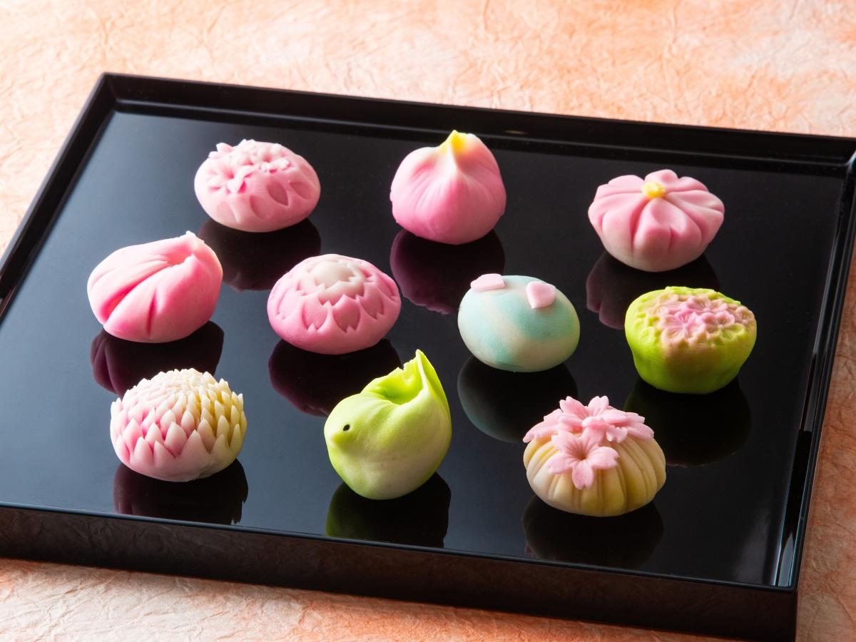 ＜定期便＞「夢菓子工房ことよ」季節の練り切り菓子 10個 【春篇・夏篇・秋篇・冬篇】【スイーツ】