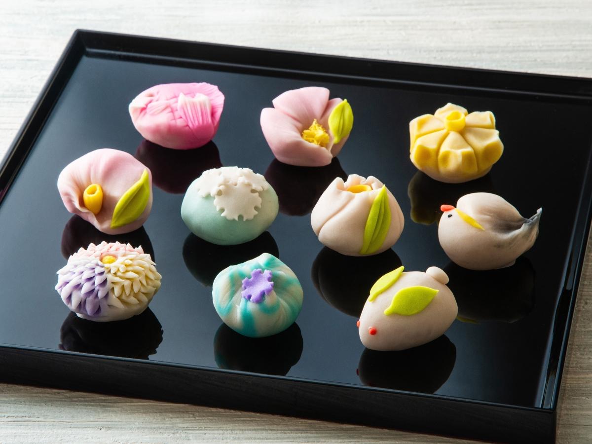 ＜定期便＞「夢菓子工房ことよ」季節の練り切り菓子 10個 【春篇・夏篇・秋篇・冬篇】【スイーツ】