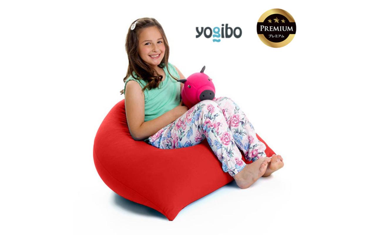 Yogibo Pyramid Premium（ヨギボー ピラミッド プレミアム）＜レッド＞